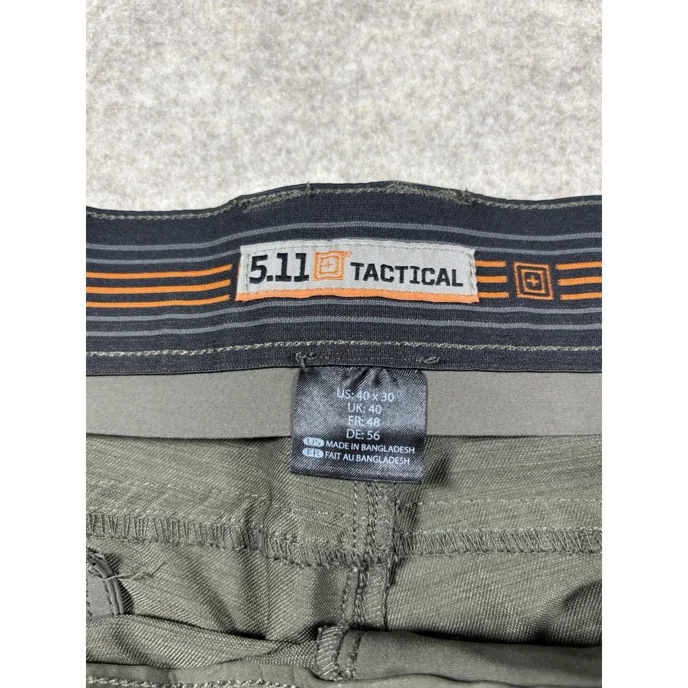 5.11 Tactical V.XI Diversion Stretch Pants Mens 40x30 - Ranger Green